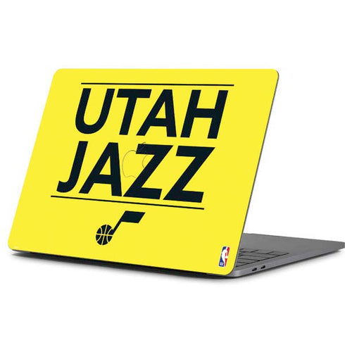 NBA Utah Jazz Standard - Yellow Apple MacBook Pro 13-inch Skin
