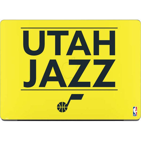 NBA Utah Jazz Standard - Yellow MacBook Pro 14in (2021-24) Skin
