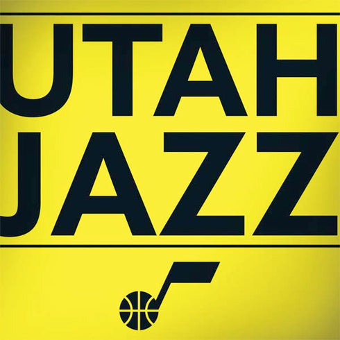 NBA Utah Jazz Standard - Yellow MacBook Skins