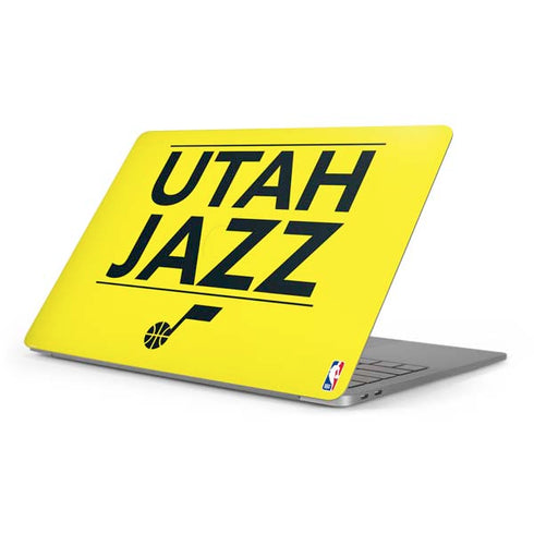 NBA Utah Jazz Standard - Yellow Apple MacBook Pro 16-inch Skin