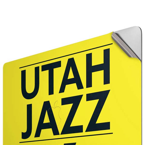 NBA Utah Jazz Standard - Yellow Apple MacBook Pro 16-inch Skin