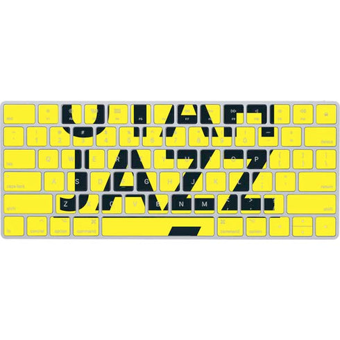 NBA Utah Jazz Standard - Yellow Magic Keyboard Skin