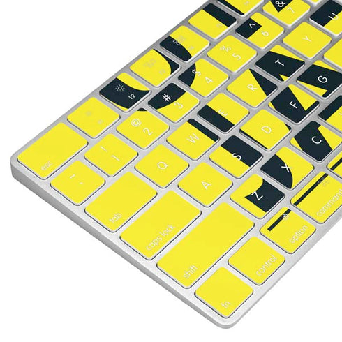 NBA Utah Jazz Standard - Yellow Magic Keyboard Skin