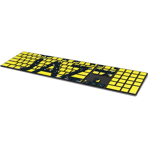 NBA Utah Jazz Standard - Yellow Magic Keyboard with Numeric Keypad Skin