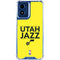 NBA Utah Jazz Standard - Yellow Moto G 5G (2024) Clear Case
