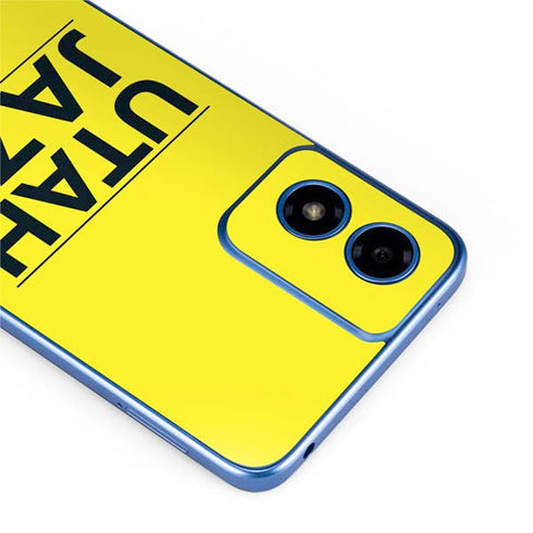 NBA Utah Jazz Standard - Yellow Moto G Play 4G (2024) Skin