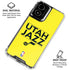 NBA Utah Jazz Standard - Yellow Moto G Power 5G (2024) Clear Case