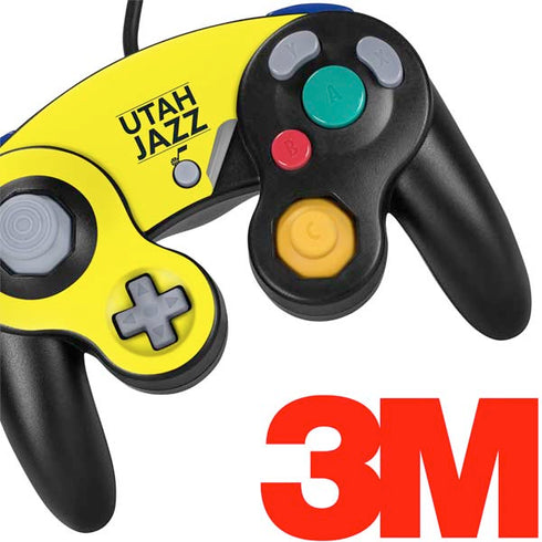 NBA Utah Jazz Standard - Yellow Nintendo GameCube Controller Skin