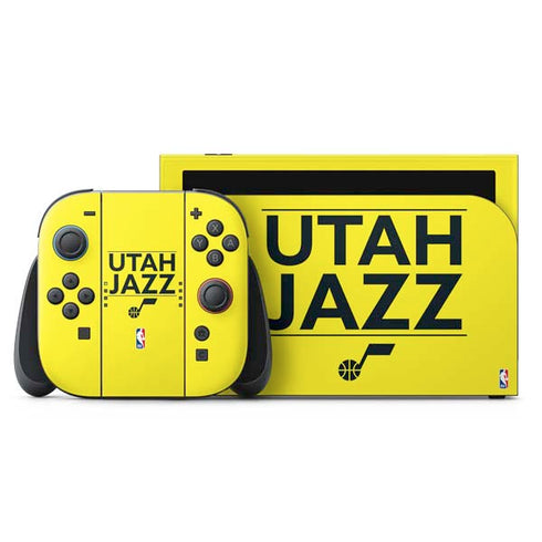 NBA Utah Jazz Standard - Yellow Nintendo Skins