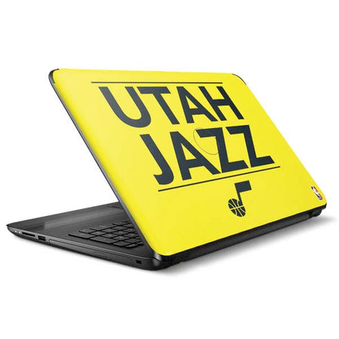 NBA Utah Jazz Standard - Yellow HP Notebook Skin