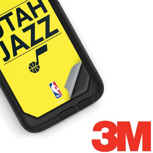 NBA Utah Jazz Standard - Yellow Otterbox Commuter Galaxy Skin