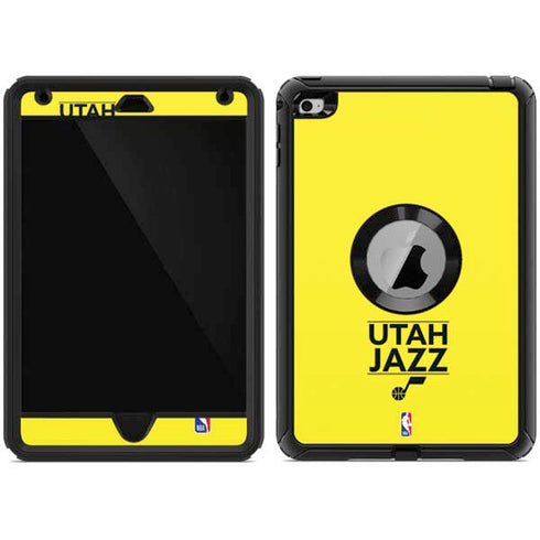 NBA Utah Jazz Standard - Yellow Otterbox Defender iPad Skin