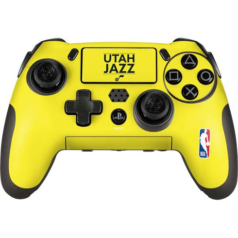 NBA Utah Jazz Standard - Yellow PlayStation Scuf Vantage 2 Controller Skin