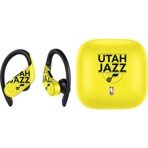 NBA Utah Jazz Standard - Yellow PowerBeats Pro Skin