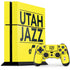 NBA Utah Jazz Standard - Yellow PS4 Console and Controller Bundle Skin