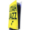 NBA Utah Jazz Standard - Yellow PS5 Digital Edition Console Skin