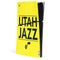 NBA Utah Jazz Standard - Yellow PS5 Slim Digital Edition Console Skin