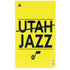 NBA Utah Jazz Standard - Yellow PS5 Slim Digital Edition Console Skin