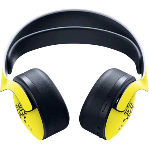 NBA Utah Jazz Standard - Yellow PULSE 3D Wireless Headset for PS5 Skin
