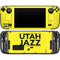 NBA Utah Jazz Standard - Yellow Steam Deck Handheld Gaming Computer OLED Skin