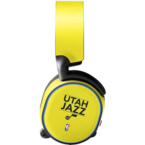 NBA Utah Jazz Standard - Yellow SteelSeries Arctis 3 Skin