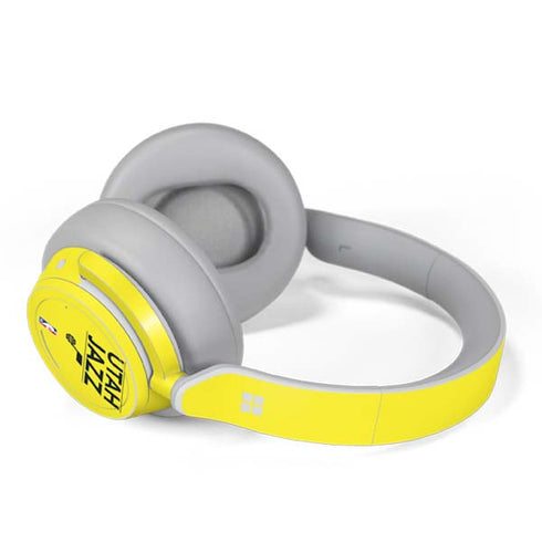 NBA Utah Jazz Standard - Yellow Surface Headphones Skin