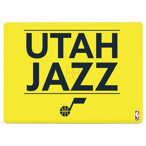 NBA Utah Jazz Standard - Yellow Surface Laptop 2 Skin