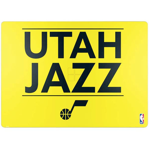 NBA Utah Jazz Standard - Yellow Surface Laptop 4 15in Skin