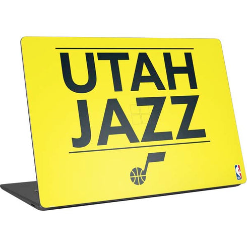 NBA Utah Jazz Standard - Yellow Surface Laptop 4 15in Skin