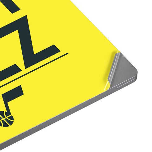 NBA Utah Jazz Standard - Yellow Surface Laptop 4 15in Skin