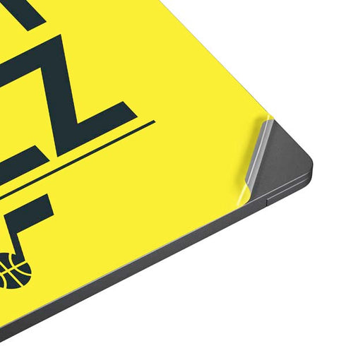 NBA Utah Jazz Standard - Yellow Surface Laptop 7 13.8in Skin