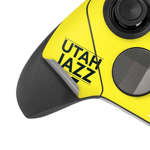 NBA Utah Jazz Standard - Yellow Xbox Elite Wireless Controller Series 2 Skin