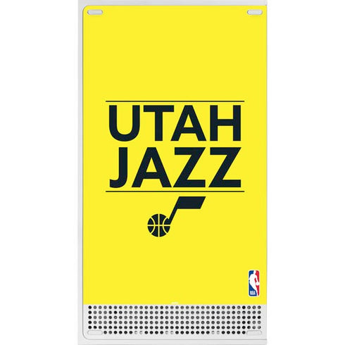 NBA Utah Jazz Standard - Yellow Xbox Series S Console Skin
