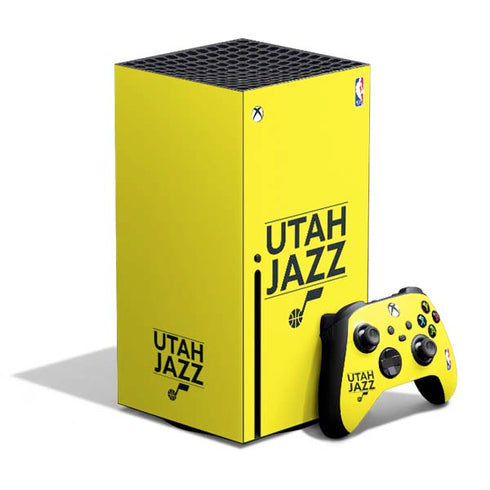 NBA Utah Jazz Standard - Yellow Xbox Series X Bundle Skin