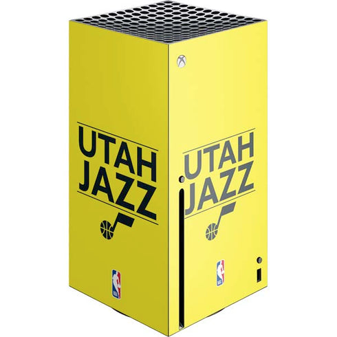 NBA Utah Jazz Standard - Yellow Xbox Series X Skins