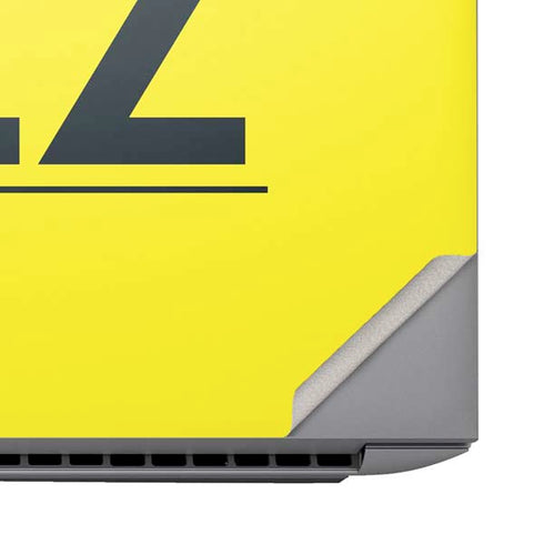 NBA Utah Jazz Standard - Yellow HP ZBook Fury 16 G10 Skin