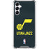 NBA Utah Jazz Team Jersey Galaxy A15 5G Clear Case