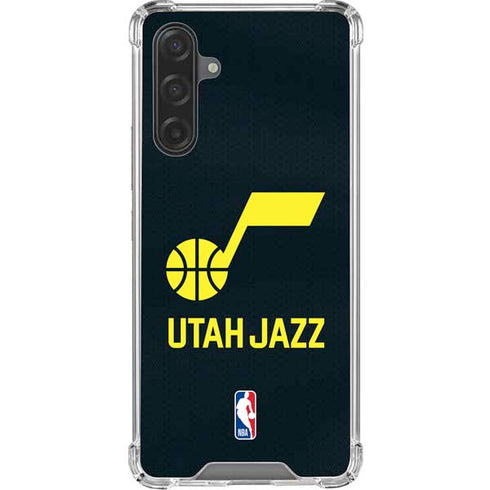 NBA Utah Jazz Team Jersey Galaxy A17 Clear Case