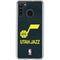 NBA Utah Jazz Team Jersey Galaxy A21 Clear Case