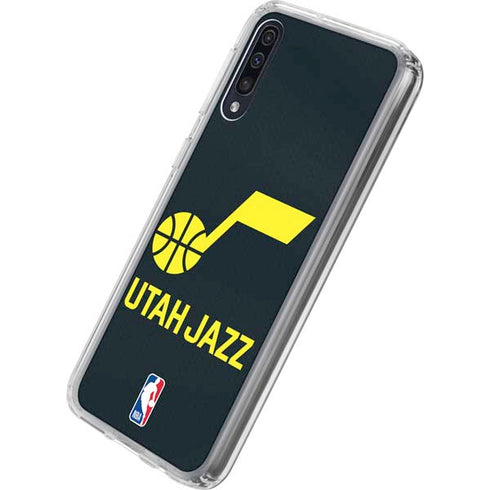 NBA Utah Jazz Team Jersey Galaxy A50 Clear Case
