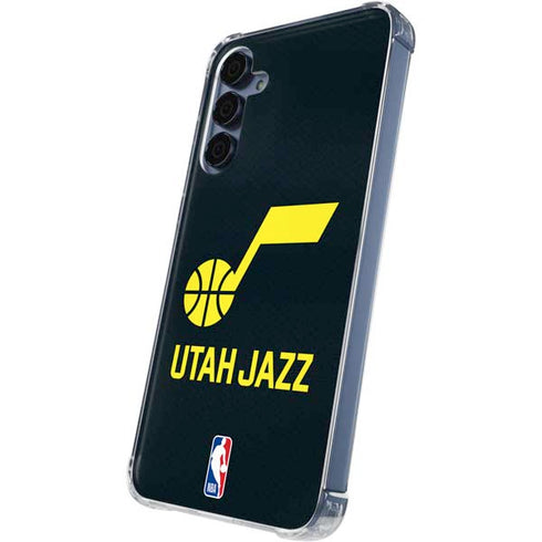 NBA Utah Jazz Team Jersey Galaxy A55 5G Clear Case