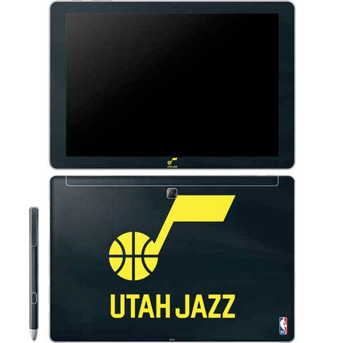NBA Utah Jazz Team Jersey Galaxy Book 12in Skin