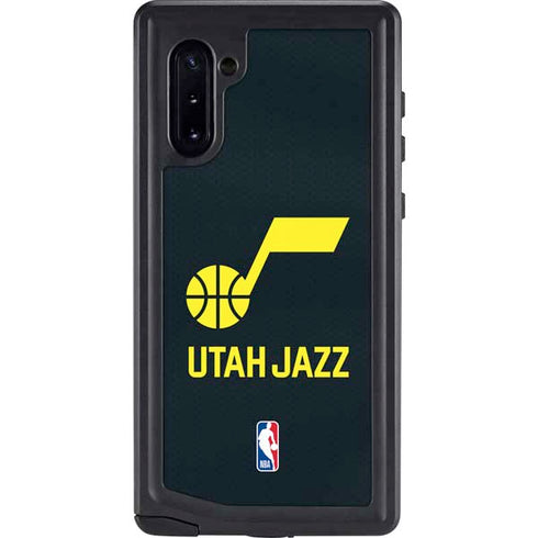 NBA Utah Jazz Team Jersey Galaxy Note 10 Waterproof Case