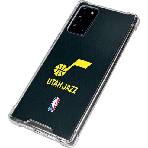 NBA Utah Jazz Team Jersey Galaxy Note20 5G Clear Case
