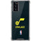 NBA Utah Jazz Team Jersey Galaxy Note20 5G Clear Case