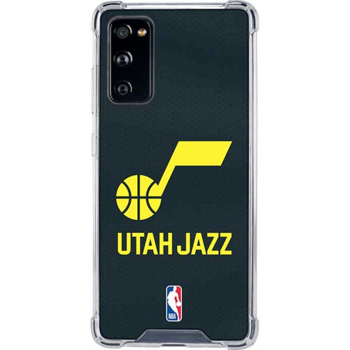 NBA Utah Jazz Team Jersey Galaxy S20 FE Clear Case