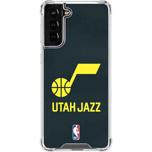 NBA Utah Jazz Team Jersey Galaxy S22 Plus Clear Case