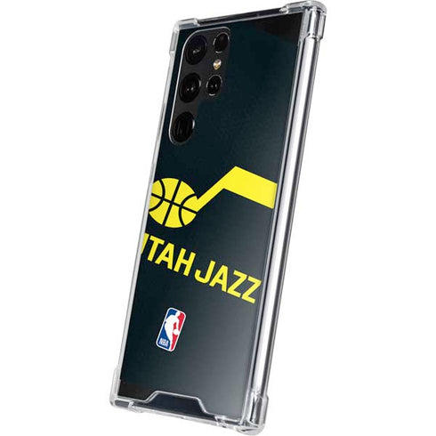 NBA Utah Jazz Team Jersey Galaxy S22 Ultra Clear Case