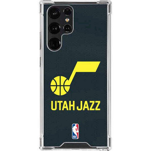 NBA Utah Jazz Team Jersey Galaxy S23 Ultra Clear Case