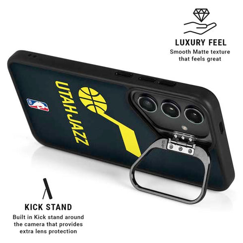 NBA Utah Jazz Team Jersey Galaxy S24 FE Kickstand Case
